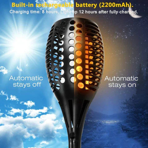 SOLAR CHARGABLE GARDEN DECORATION WATER PROOF LED LIGHT - Luxury Choice