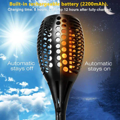 SOLAR CHARGABLE GARDEN DECORATION WATER PROOF LED LIGHT - Luxury Choice