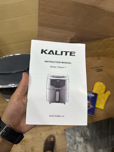 Kalite Genuine XXL 7L Digital Steam Air Fryer - Luxury Choice