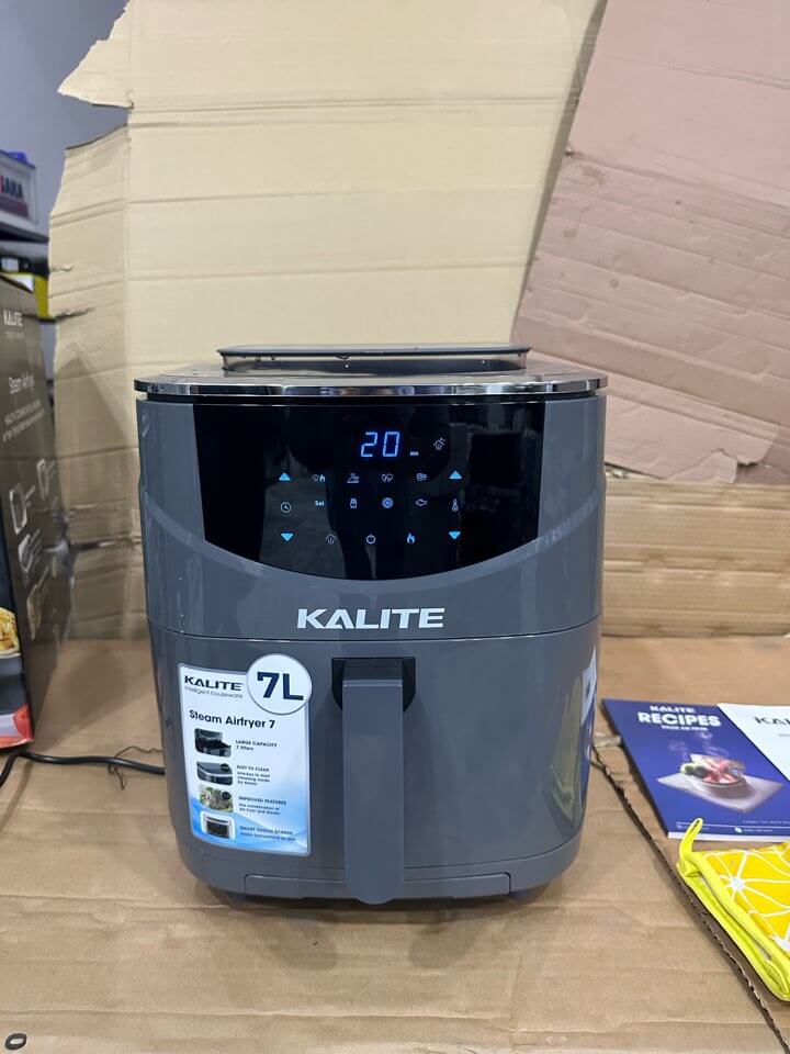Kalite Genuine XXL 7L Digital Steam Air Fryer - Luxury Choice