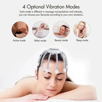 Rechargeable Intelligent Head Massage Instrument - Luxury Choice