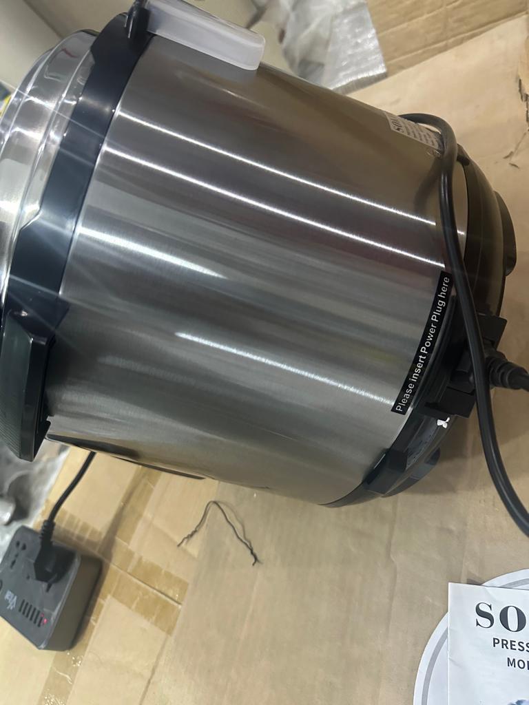 sokany  Pressure Cooker Stainless Steel Multi 6L Capacity - Luxury Choice