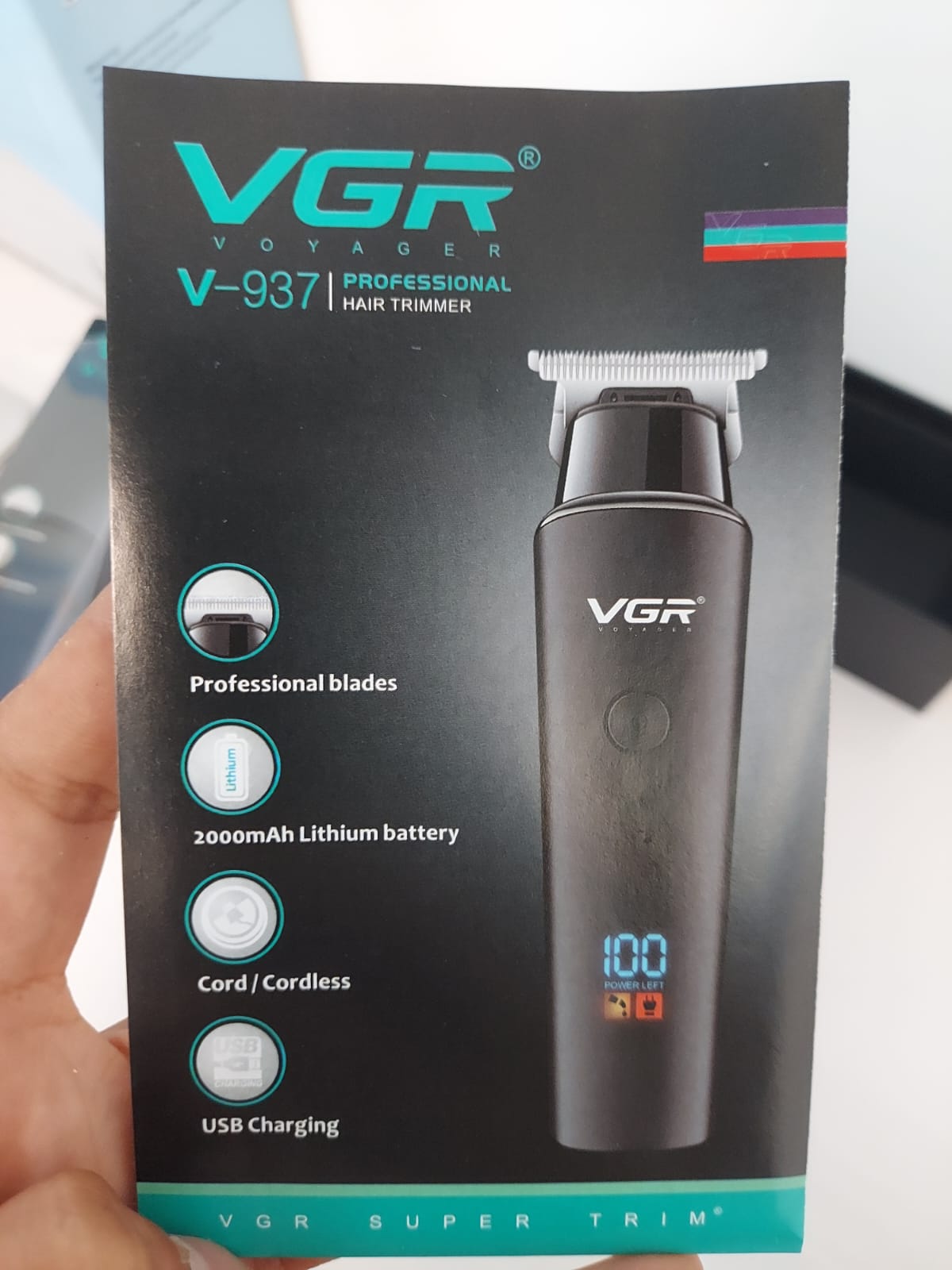 A!MAZON Lot Rechargeable Professional Hair Trimmer - Luxury Choice