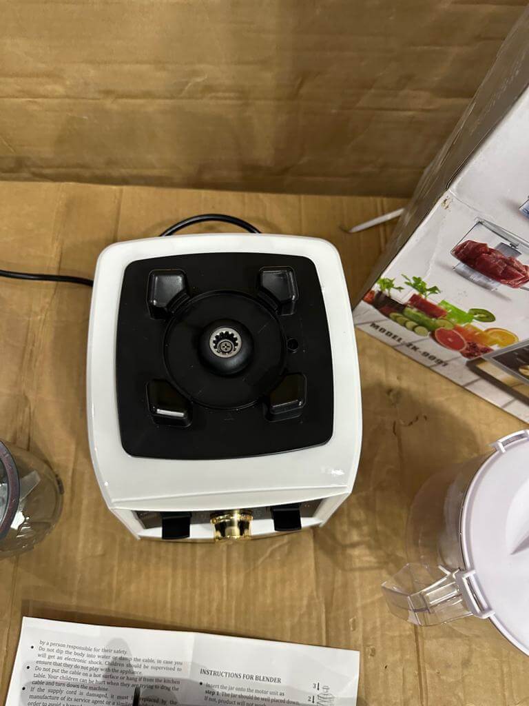 GERMAN SILVER CREST BLENDER 3500 WATT 3 IN 1 - Luxury Choice