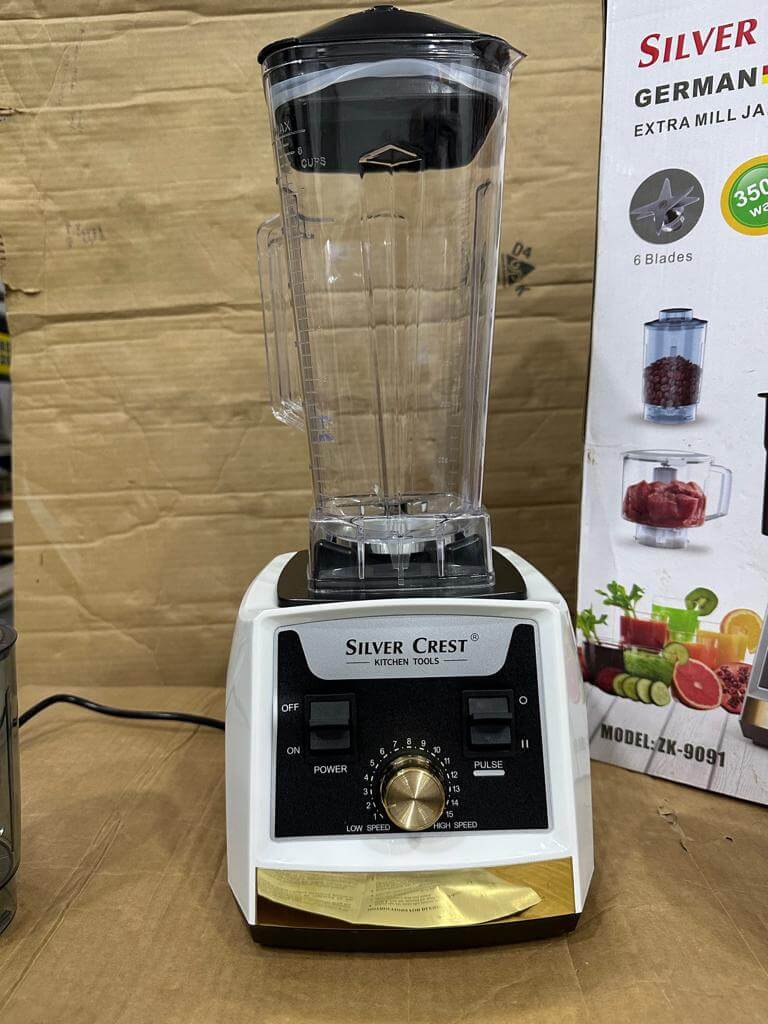 GERMAN SILVER CREST BLENDER 3500 WATT 3 IN 1 - Luxury Choice