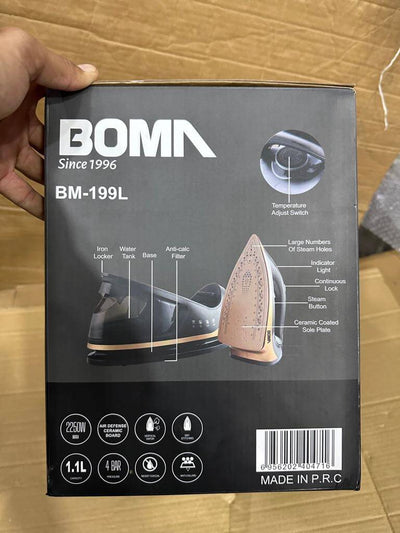 GERMAN BOMA pressure steam electric iron - Luxury Choice