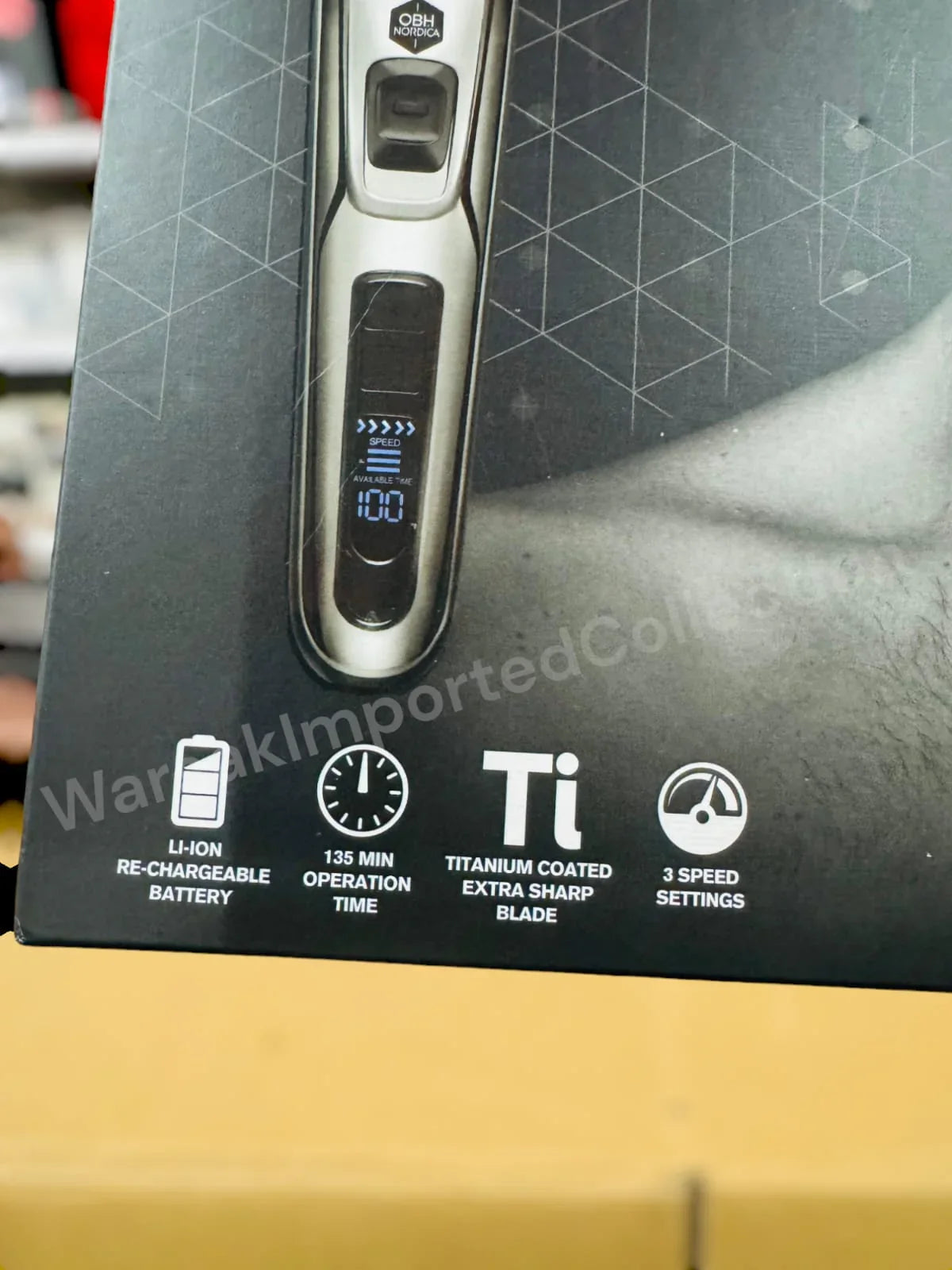 Denmark OBH NORDICA Professional Hair Trimmer - Luxury Choice