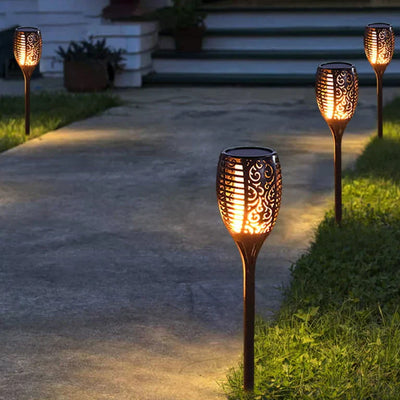 SOLAR CHARGABLE GARDEN DECORATION WATER PROOF LED LIGHT - Luxury Choice