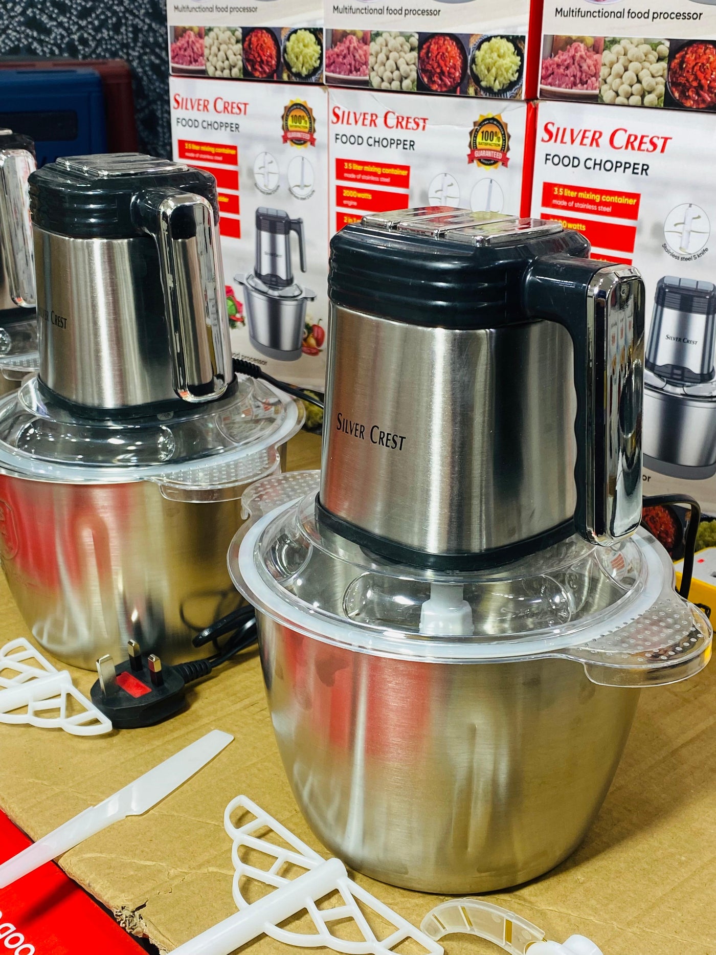 SILVER CREST FOOD CHOPPER 2000WATT 2IN1 3.5 LITER - Luxury Choice
