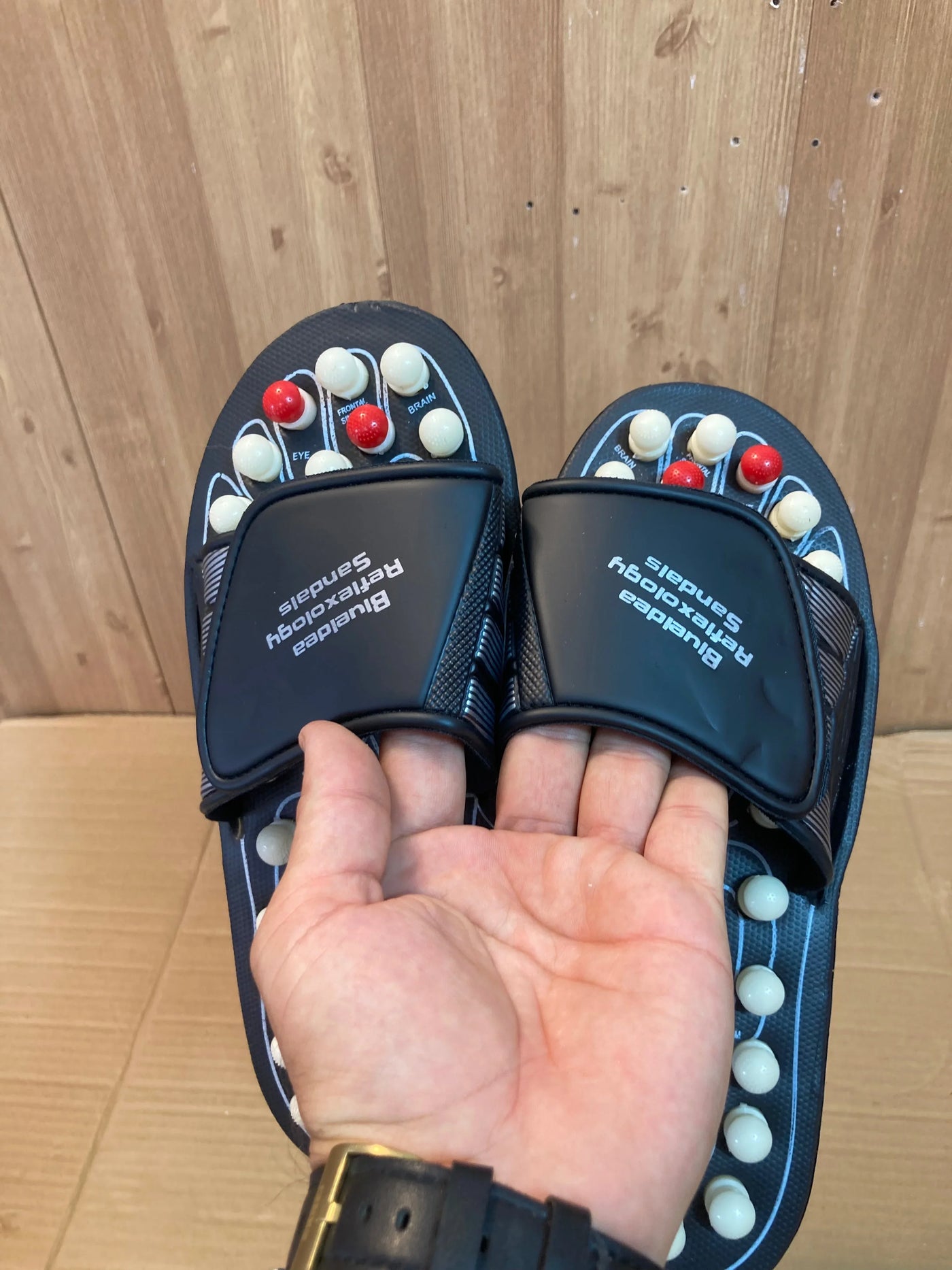 Blue Idea Foot Relux Accupressure Massage Slipper - Luxury Choice