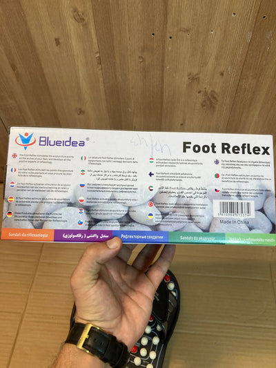 Blue Idea Foot Relux Accupressure Massage Slipper - Luxury Choice