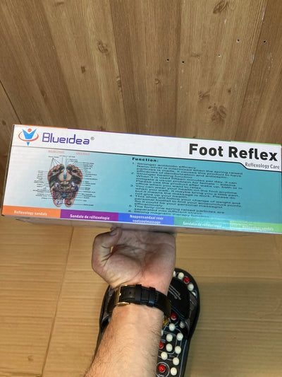 Blue Idea Foot Relux Accupressure Massage Slipper - Luxury Choice