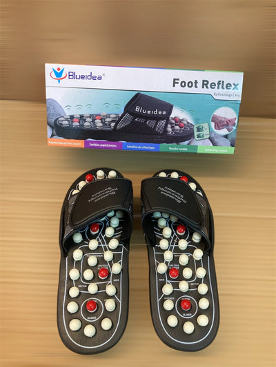 Blue Idea Foot Relux Accupressure Massage Slipper - Luxury Choice