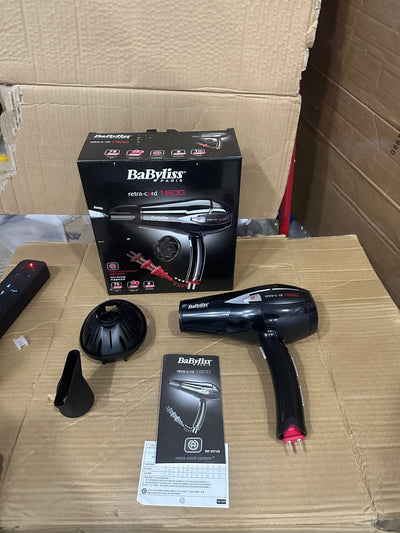USA LOT Babyliss hairdryer Retra-cord 1800 - Luxury Choice