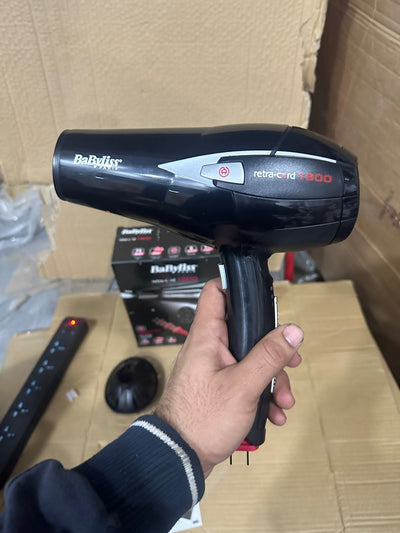 USA LOT Babyliss hairdryer Retra-cord 1800 - Luxury Choice