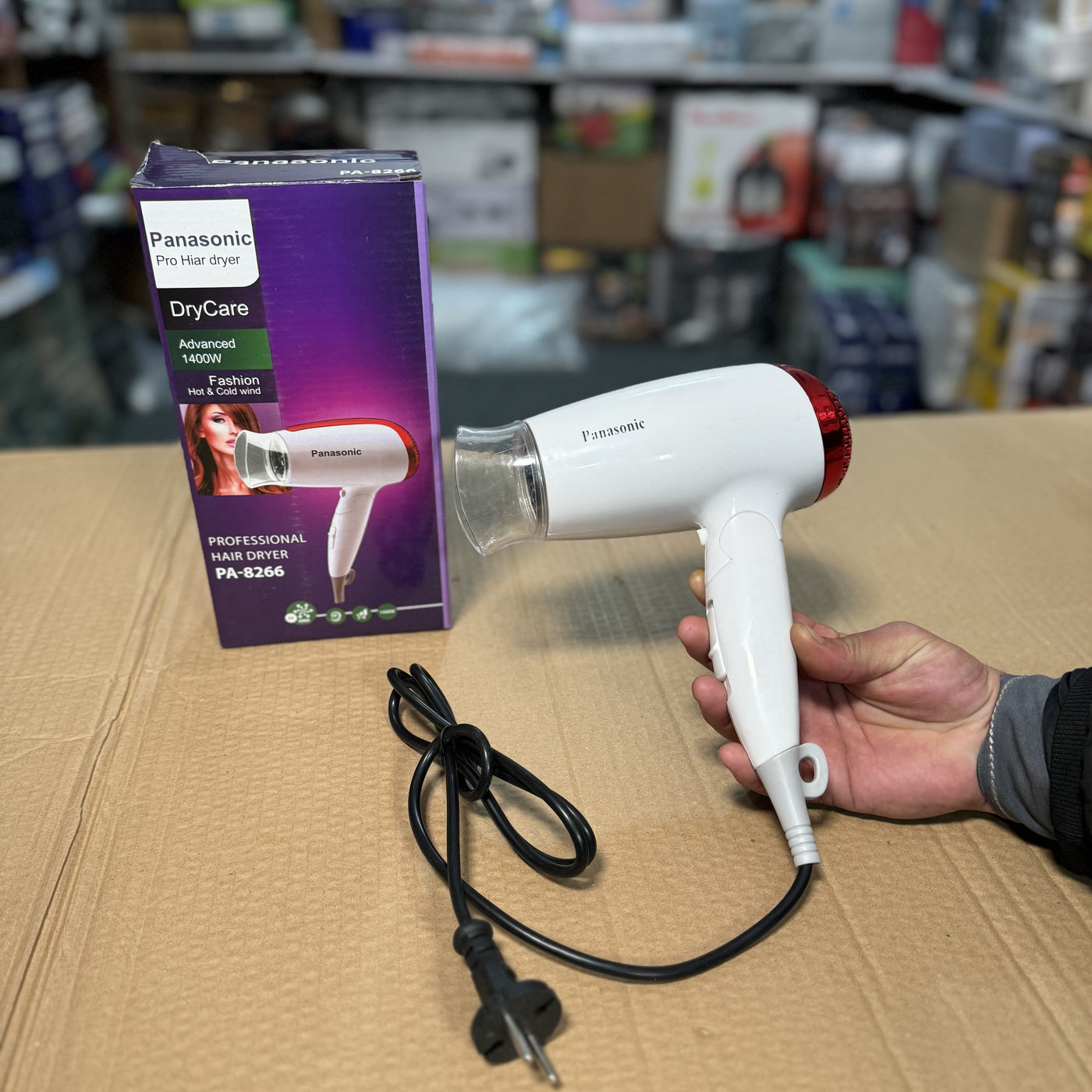Panasonic Folding Pro Hair Dryer - Lot Imported - Luxury Choice