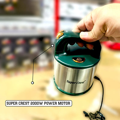 Super Crest 5L Food Chopper with Extra Blade  SCT-2014 - Luxury Choice
