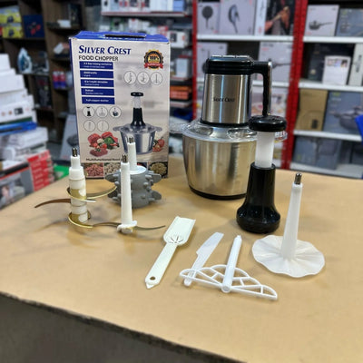 Silver Crest 8 in 1 Food Chopper 3.5L - Luxury Choice