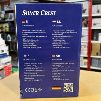 Silver Crest 8 in 1 Food Chopper 3.5L - Luxury Choice