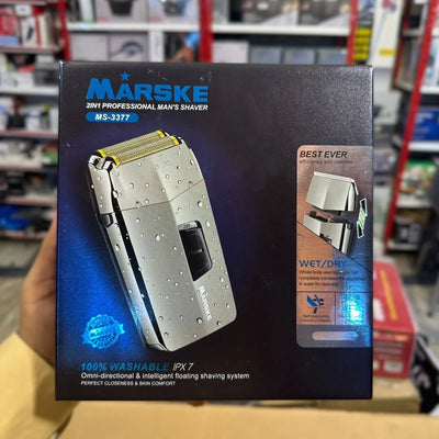 Marske 2 in 1 Man's Shaver & Trimmer MS-3377 - Luxury Choice
