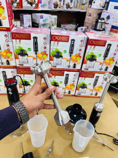Cronier Professional Multifunction Hand Blender Set - Luxury Choice