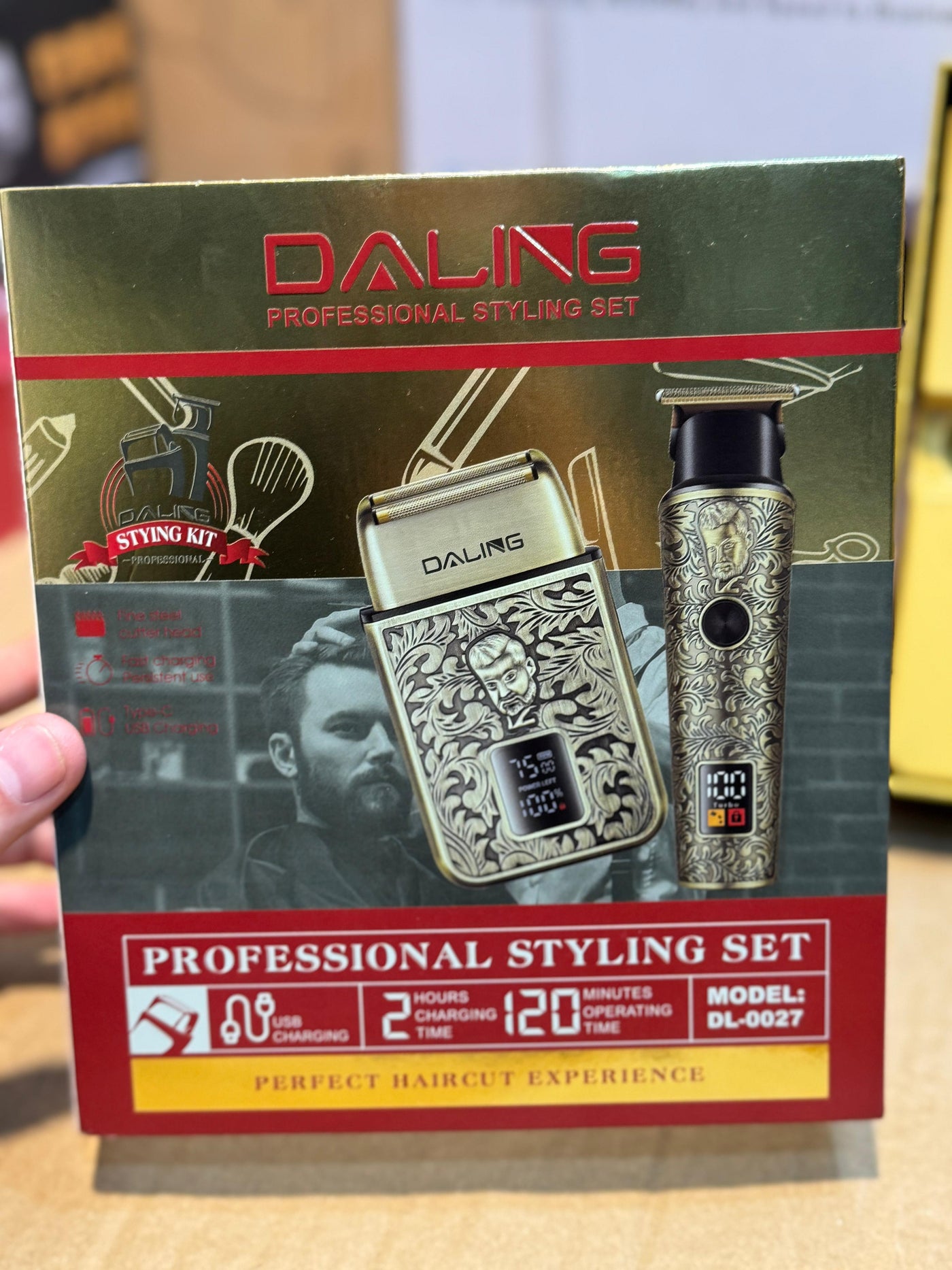 DALING 2in1 trimmer and shaver Haggai quality - Luxury Choice