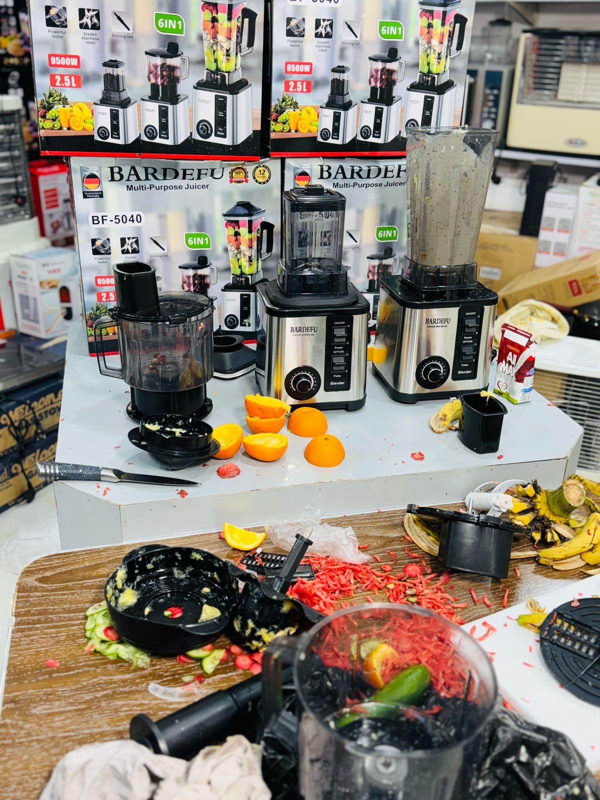Bardefu 6-in-1 Multipurpose Blender - German Lot - Luxury Choice