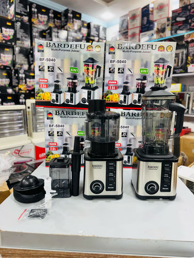 Bardefu 6-in-1 Multipurpose Blender - German Lot - Luxury Choice