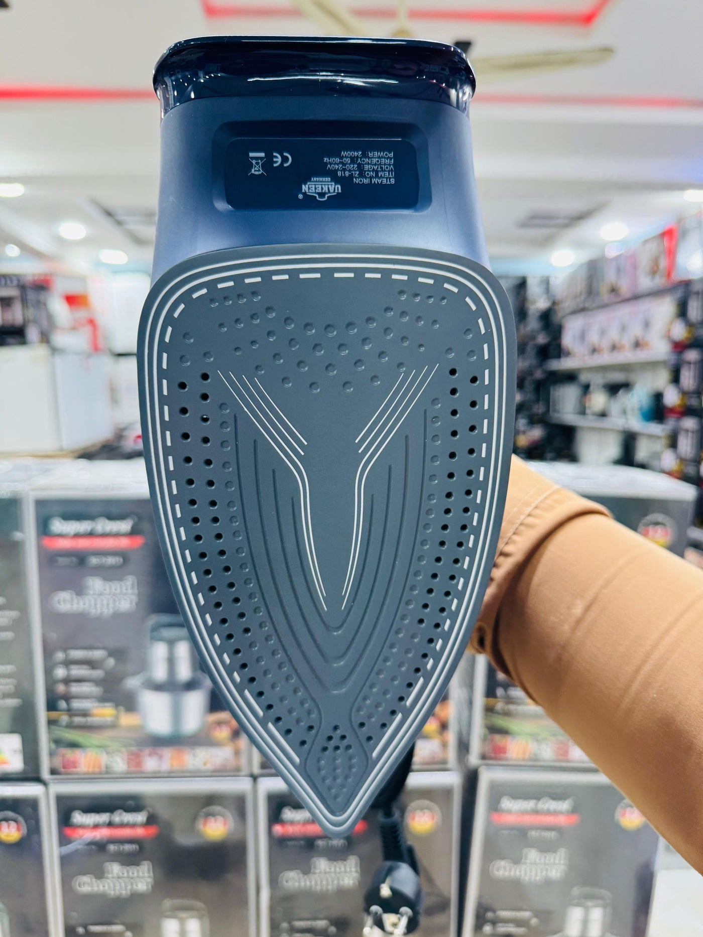 Uakeen Germany Steam Iron ZL-818 - Luxury Choice
