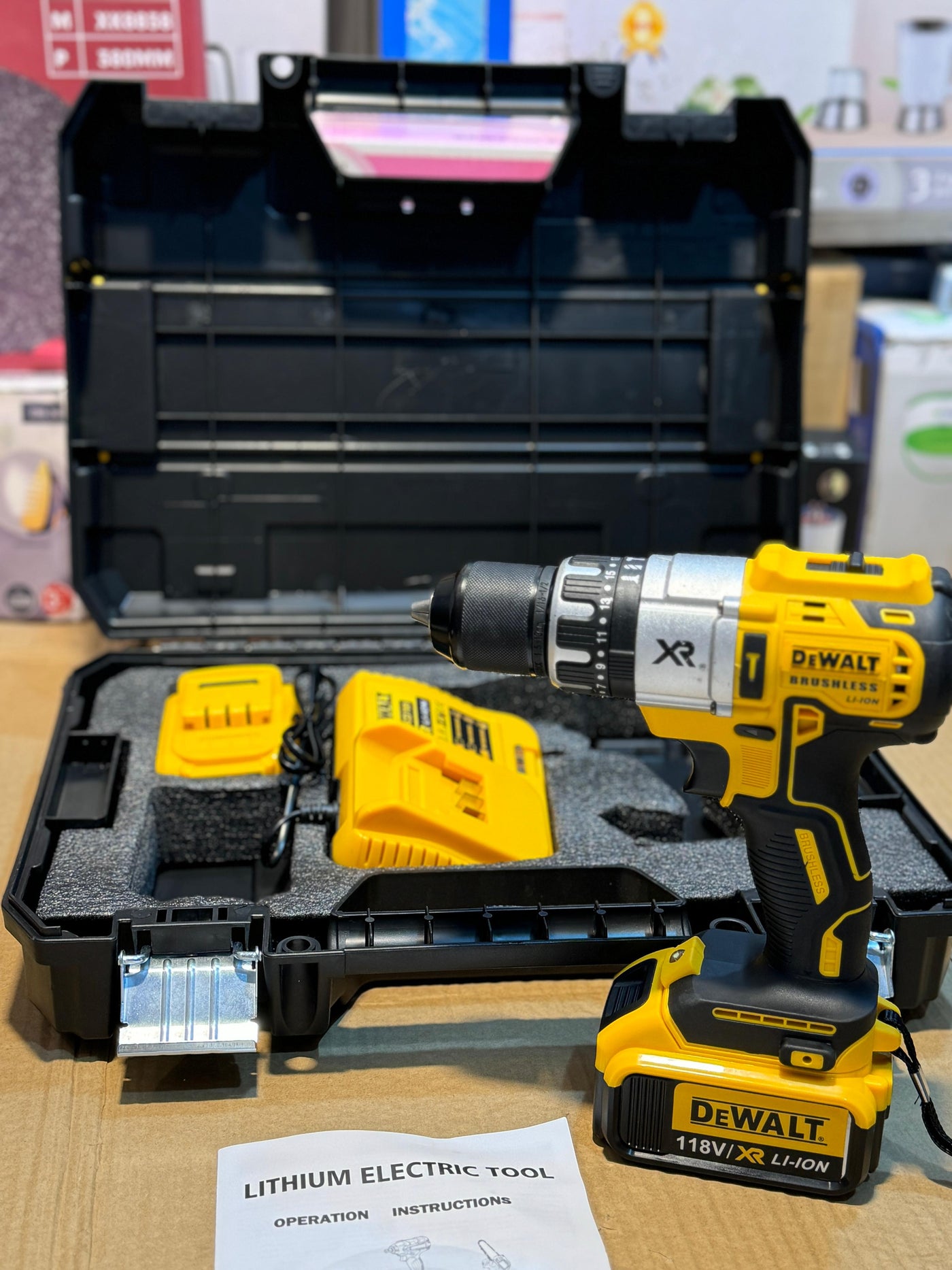 Dewalt drill set XR model #original #imported - Luxury Choice