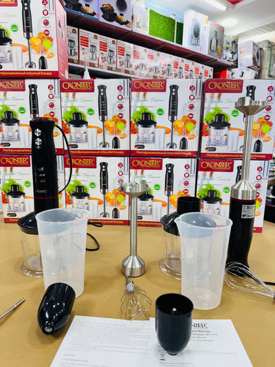 Cronier Professional Multifunction Hand Blender Set - Luxury Choice
