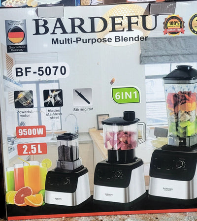 German Lot-Bardefu 6-in-1 2.5L Multipurpose Blender - Luxury Choice