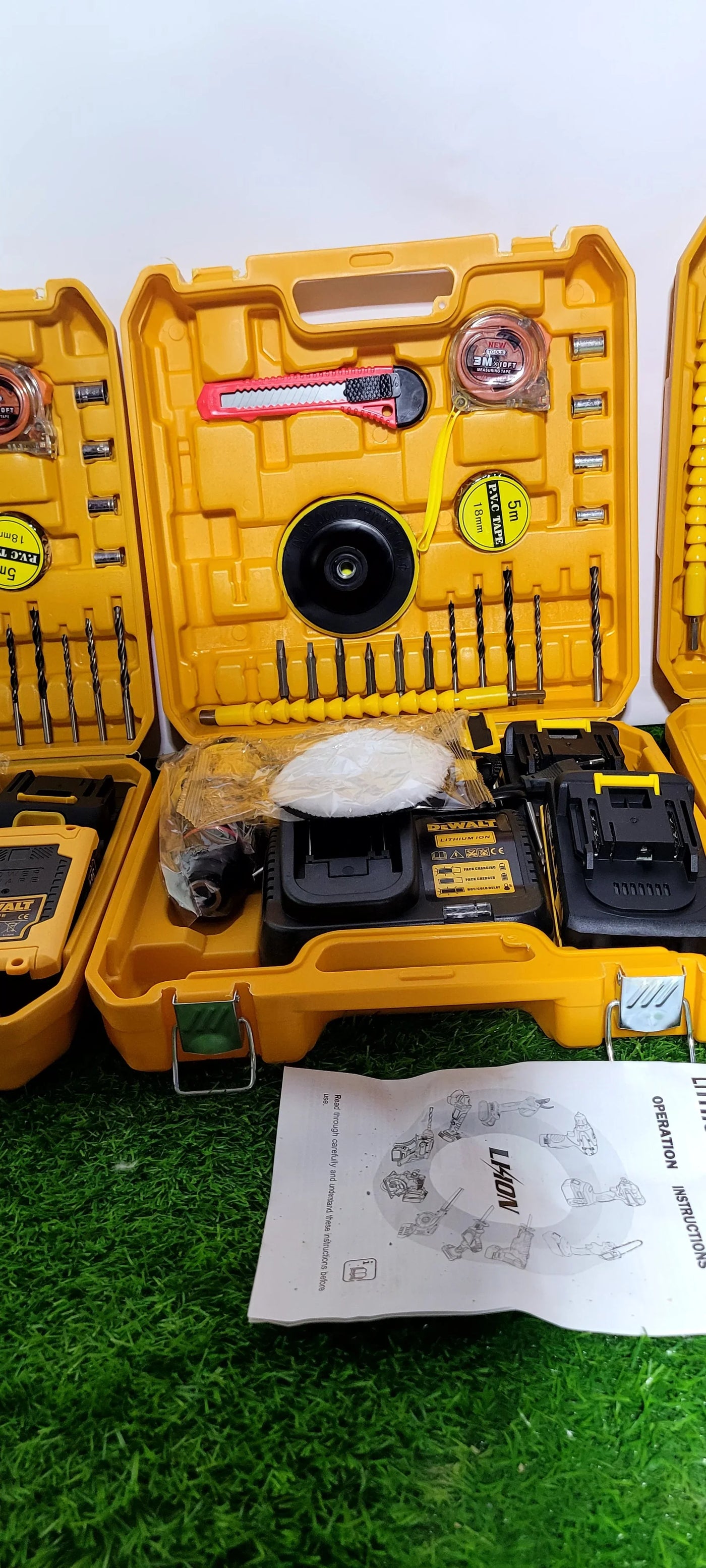DeWALT 36V 13mm Rechargeable Cordless Drill Set - Luxury Choice