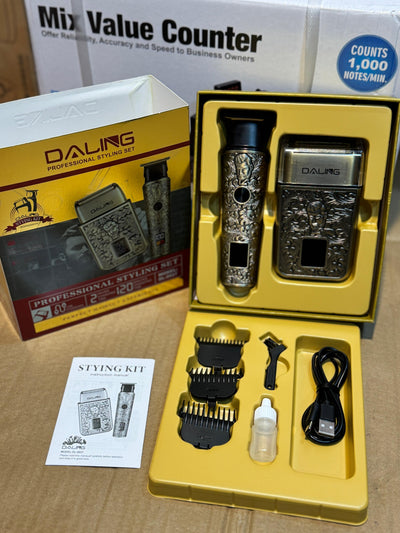 DALING 2in1 trimmer and shaver Haggai quality - Luxury Choice