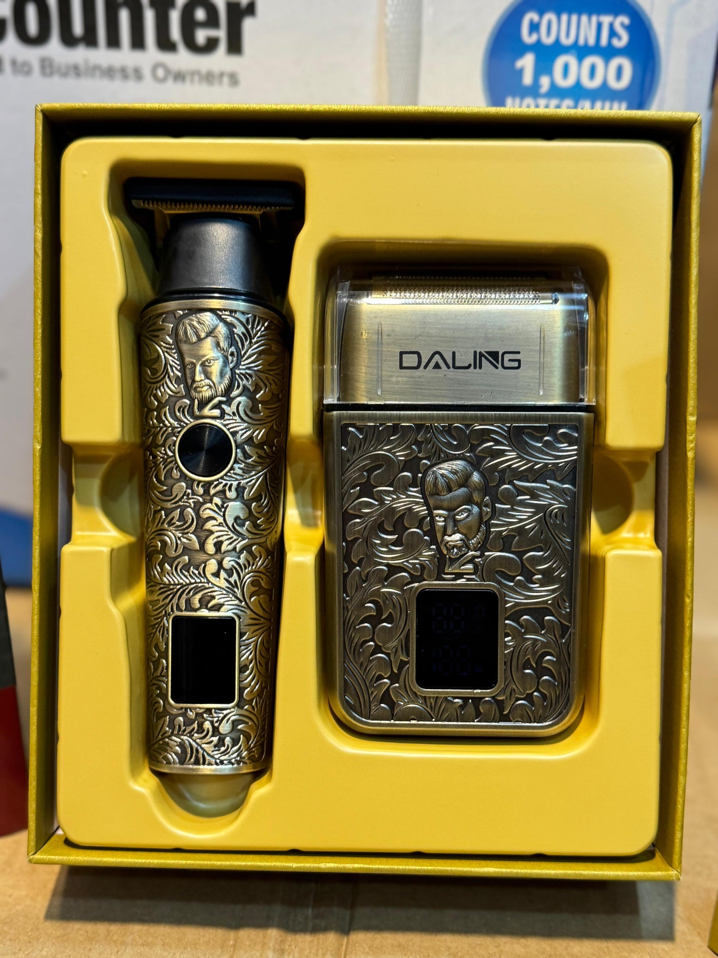 DALING 2in1 trimmer and shaver Haggai quality - Luxury Choice