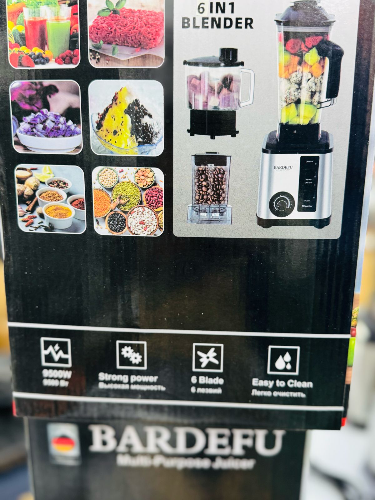 Bardefu 6-in-1 Multipurpose Blender - German Lot - Luxury Choice