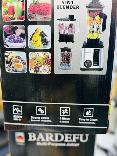 Bardefu 6-in-1 Multipurpose Blender - German Lot - Luxury Choice