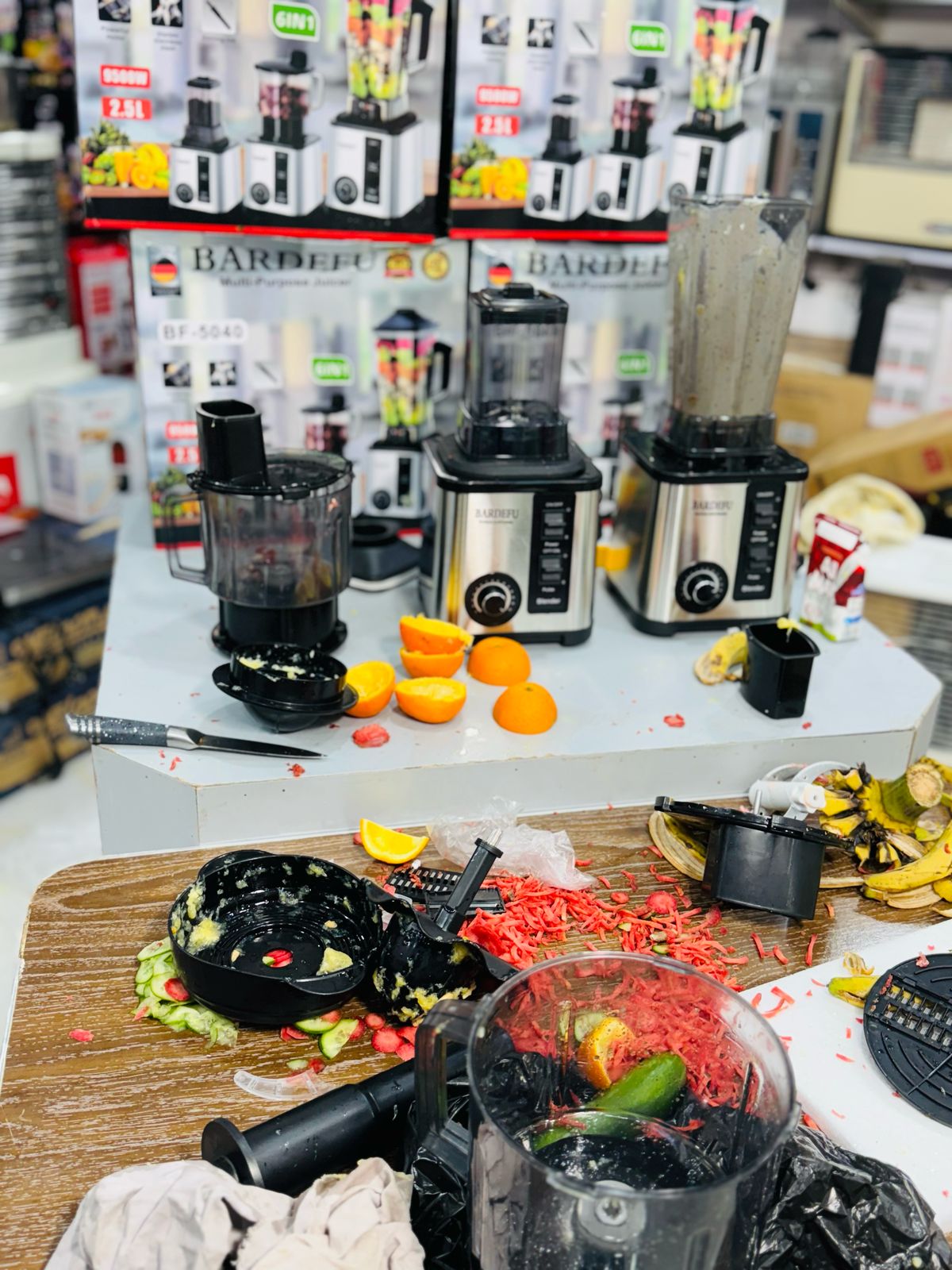 Bardefu 6-in-1 Multipurpose Blender - German Lot - Luxury Choice